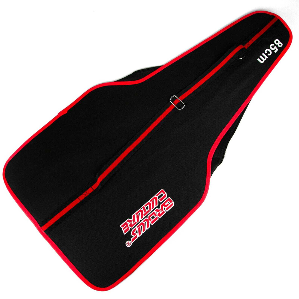 Чехол для зимней удочки Grows Culture, 85cм, Черно-красный