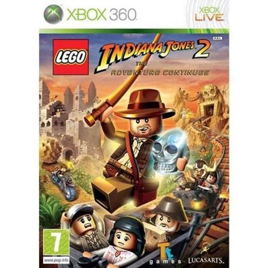 XBOX 360 - Lego Indiana Jones 2 The Adventure Continues (Б/У)