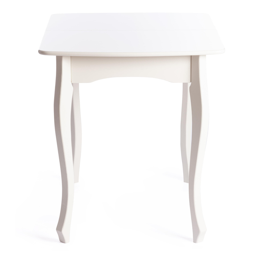 Стол CATERINA PROVENCE  бук, мдф, 100+30x70x75 см, Ivory white