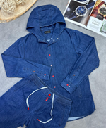 Джинсовый костюм Kiton