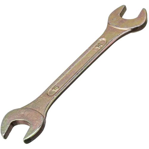 Ключ рожковый 14х15 мм желтый цинк СИБРТЕХ