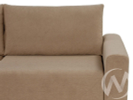 Диван прямой Халиф (БД) Modus 03 (велюр бежево-коричневый)