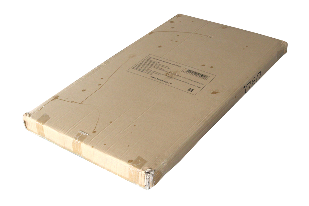 Стол прямоугольный  арт.SC-090 70х120см (каркас черный, столешница стекло) "Garden story"