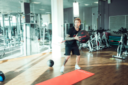 Тренировочный мяч Wall Ball Deluxe 10 кг