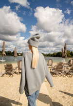 Шапка бини из кашемира