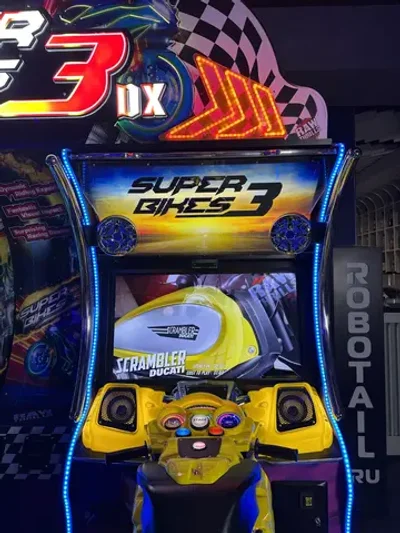 Двойная мото гонка «Super bikes 3»