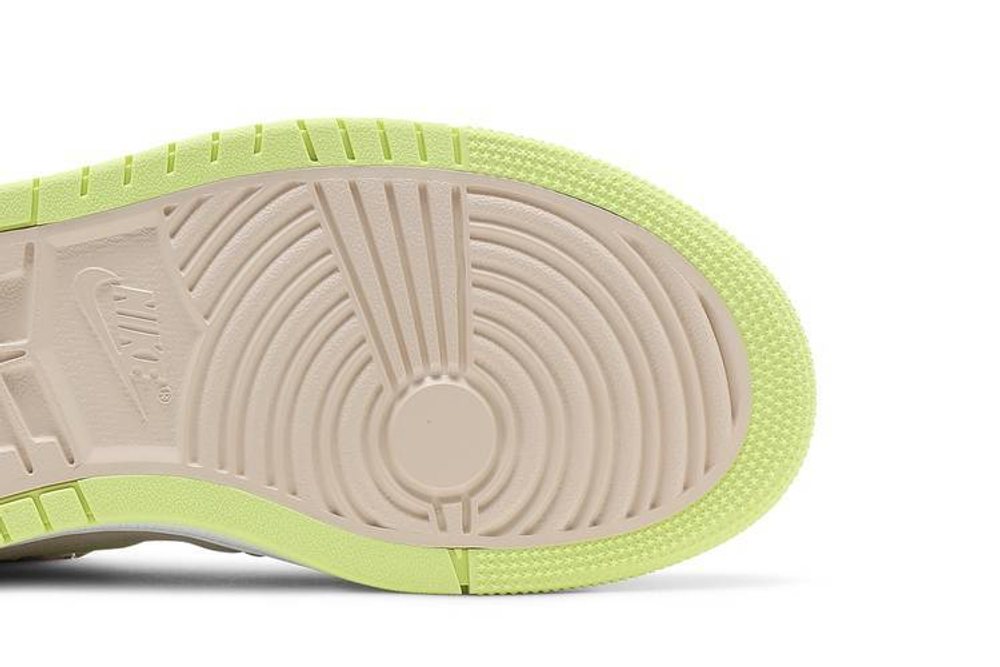 Кроссовки Jordan Air Jordan 1 High Zoom Air Cmft "Lemon Twist" (Женская размерная сетка)