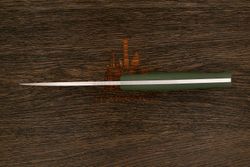 Нож тактический Kizlyar Supreme Sturm, клинок 119мм, сталь AUS-8, рукоять кратон оливковый