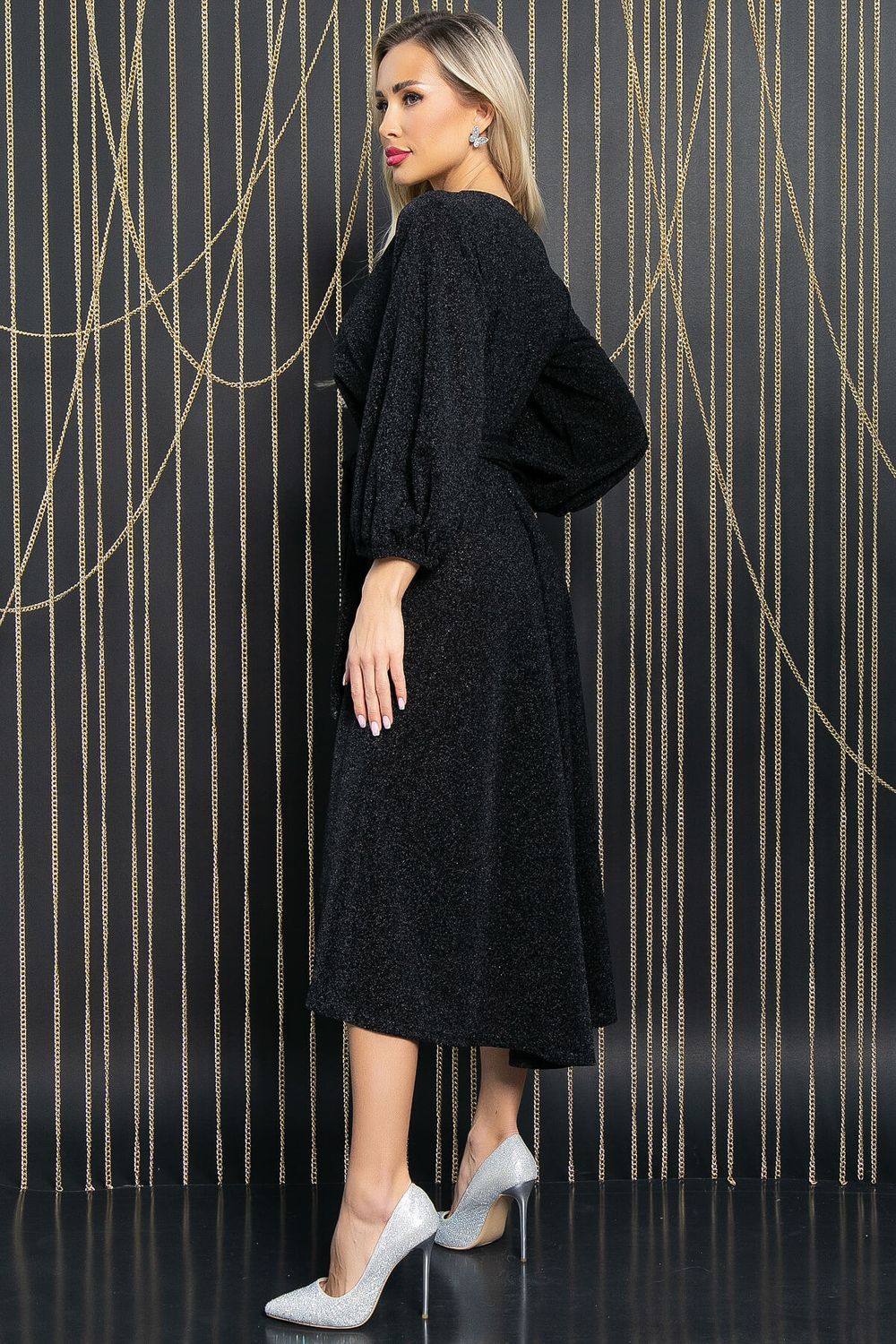 Платье Вечернее настроение (черное) П11744 LT Collection