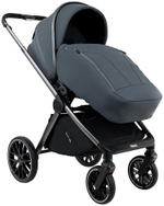 Детская коляска Pituso Mayla Plus 3 в 1 с автокреслом Baesa Black Graphite