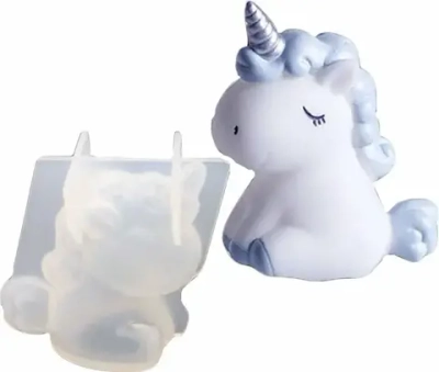 Силиконовый молд 3D "Единорог"