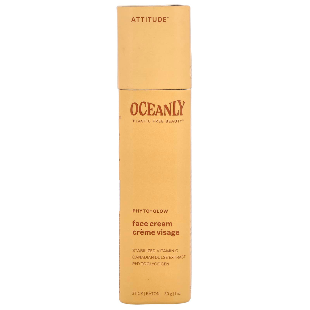 ATTITUDE, Oceanly ™, крем для лица с фито-сиянием, 30 г (1 унция)
