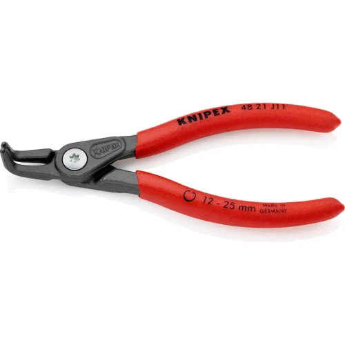 Прецизионные щипцы для стопорных колец черненая 130 мм Knipex 48 21 J11 SB