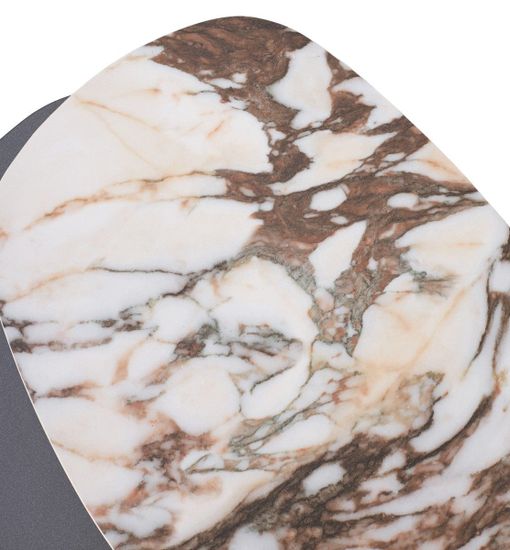 Столик кофейный Nikolas, керамика с прожилками