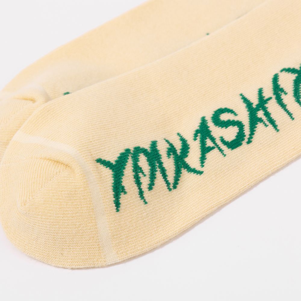 Носки YMKASHIX HELLCOME FIREDISE Бежевые