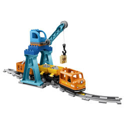 LEGO Duplo: Грузовой поезд 10875 — Cargo Train — Лего Дупло