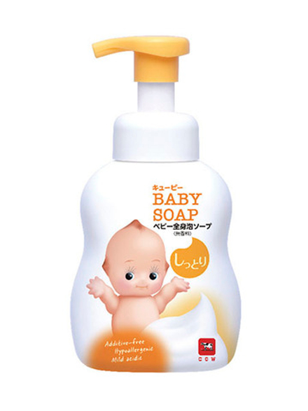 Мыло детское пенка с увлажняющим эффектом COW BRAND "Kewpie"