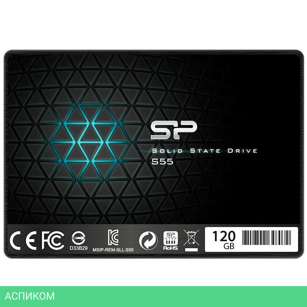 SSD диск Silicon-Power 120GB SP120GBSS3S55S25