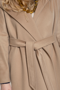 ШЕРСТЯНОЕ ПАЛЬТО-ХАЛАТ