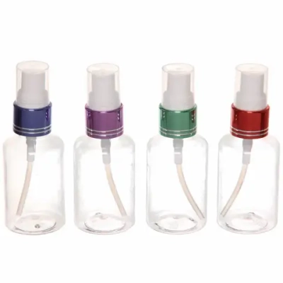 Бутылочка косметическая с пульверизатором «Эстера», микс цветов, 50мл