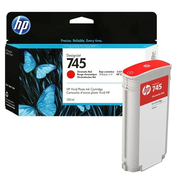 Картридж HP 745 (F9K00A) для DesignJet Z5600/Z2600 хроматический красный (130 мл)