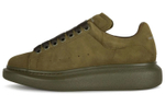 Alexander McQueen Oversized Sneakers "Green Suede" Women"s