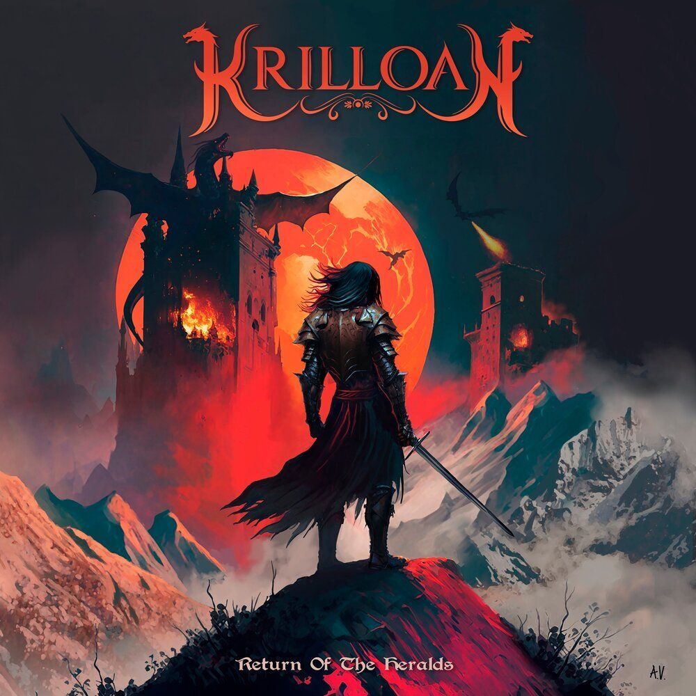 KRILLOAN - Return Of The Heralds DIGI CD, power metal, музыкальный компакт диск