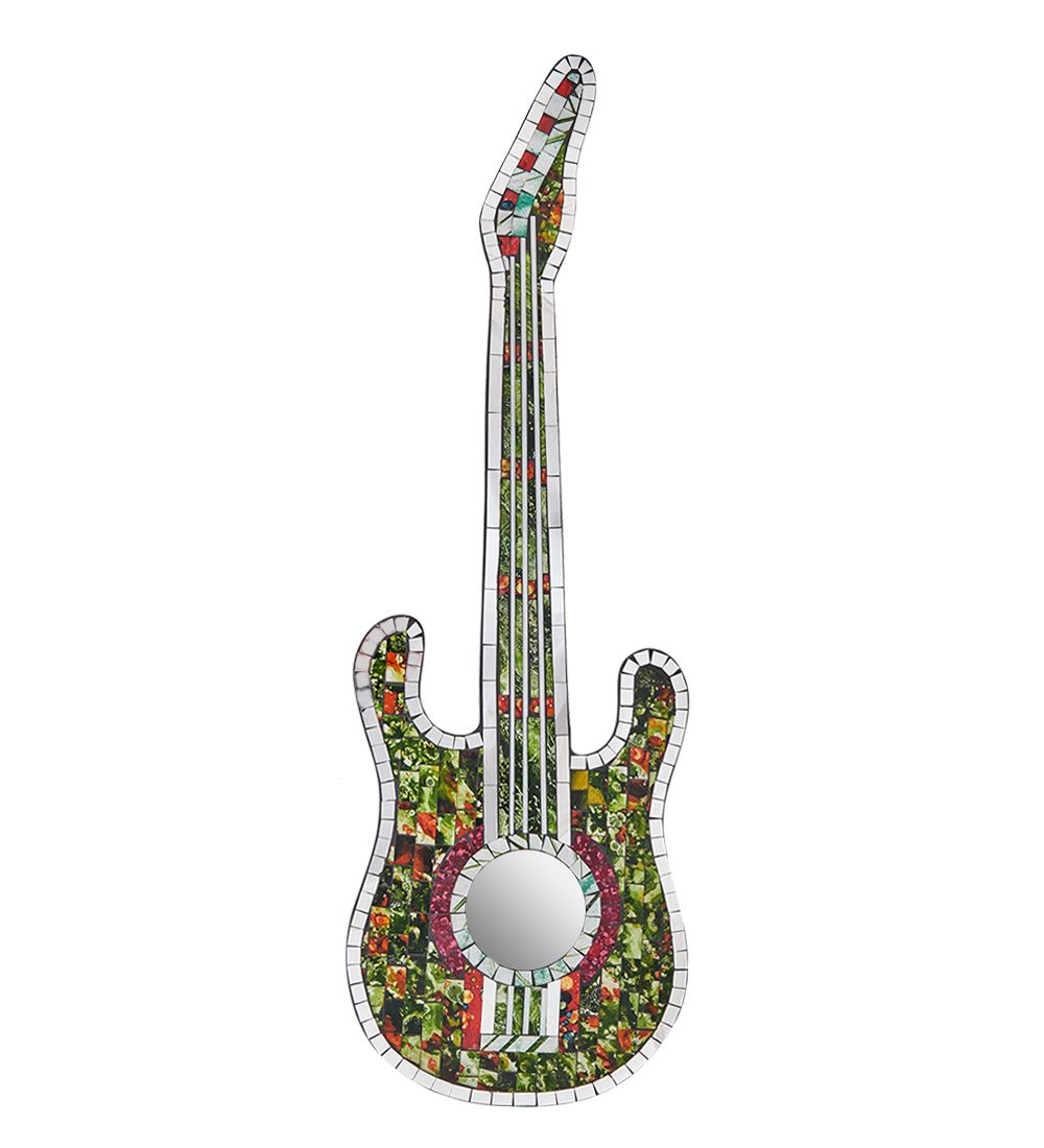 Decor and Gift 38-002-03 Панно «Гитара» ср. (мозаика, о.Бали)
