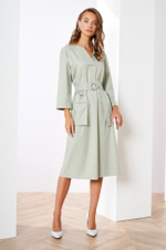 51269 Платье женское (дымчато-мятный)