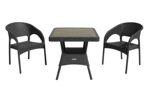 Набор мебели Ola Dom  арт.S-GS03+K-GS03 антрацит,