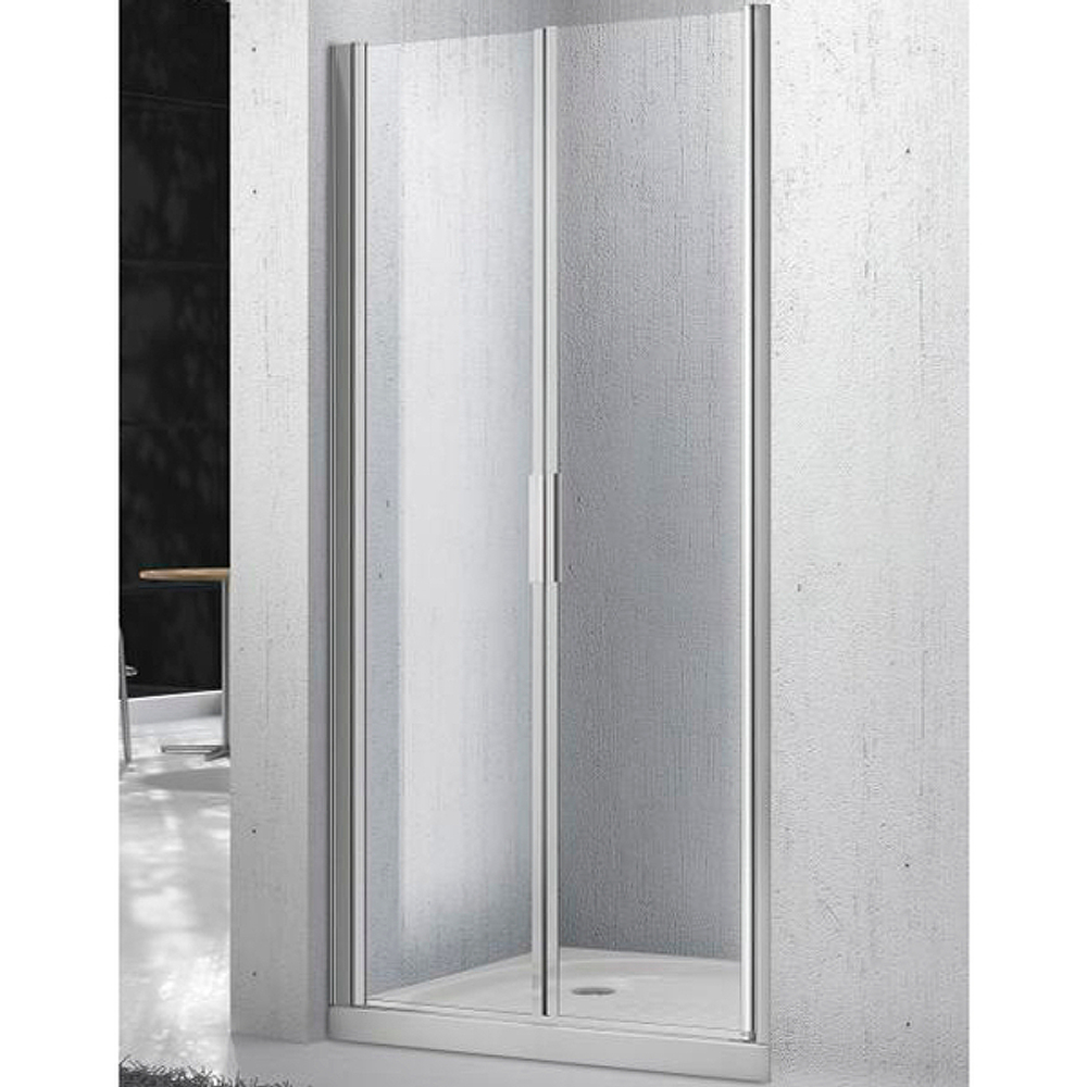 Душевая дверь BelBagno Sela 100 SELA-B-2-100-C-Cr профиль Хром стекло прозрачное