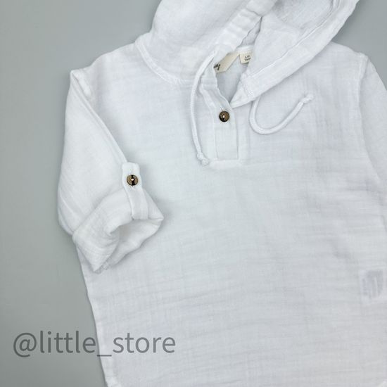 Рубашка муслиновая, Белая