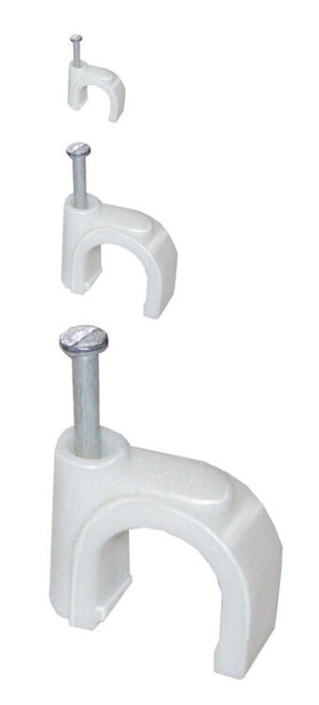 Скоба элект. 9мм круглая "Навигатор" (50шт)