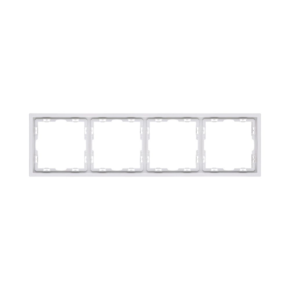 Рамка 4-постовая, белый глянцевый Kollinger Eclipse EC4WG