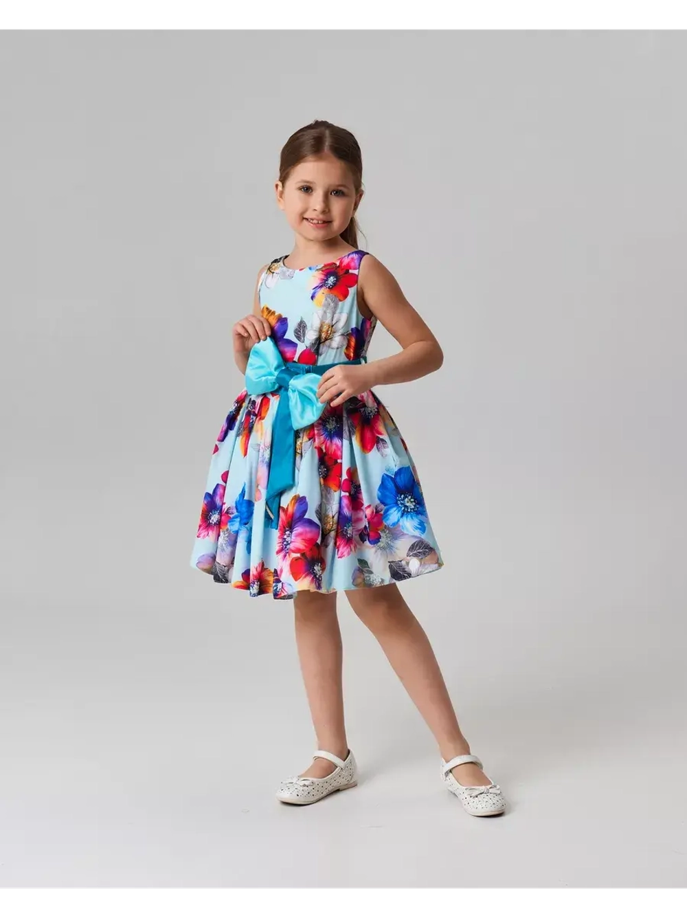 Платье для девочки на выпускной утренник нарядное