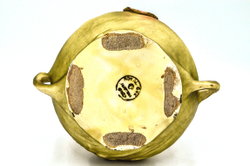 Парные вазы в стиле ар-нуво. Фарфор, лепнина, ручная роспись. Royal Dux, Богемия, Австро-Венгрия.