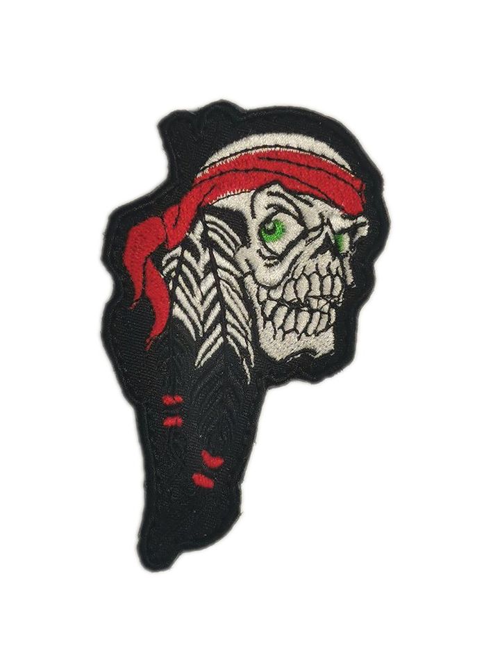 Патч Индейский череп