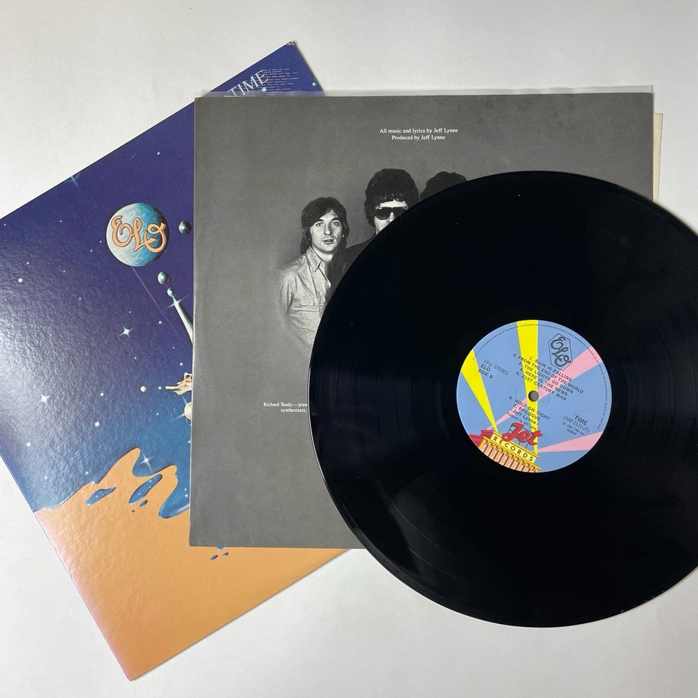 Винтажная виниловая пластинка LP ELO Electric Light Orchestra Time (Japan 1981) (No Obi) Ticket To The Moon