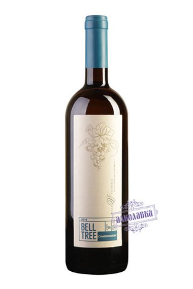 Вино Bell Tree. Вино Шардоне белое сухое год урожая 2010, 0,75 л.