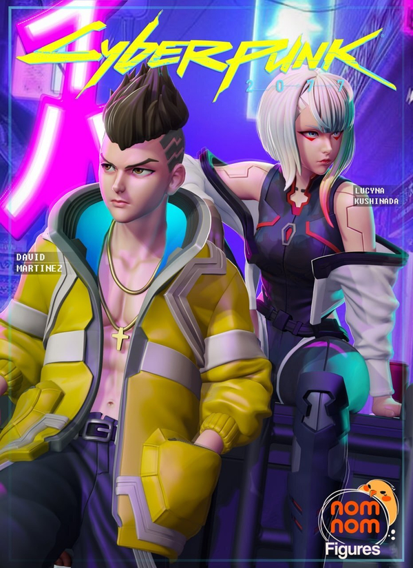 Люсина Кусинада Люси Киберпанк: Бегущие по краю Фигурка