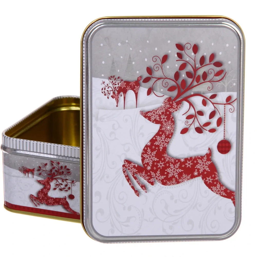 Банка жестяная «Сказочный Олень» 700мл 14,3*10,2*5,5см