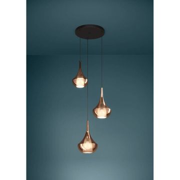 Подвес 3*E27 390439 черный/медный ALMOSTER Eglo