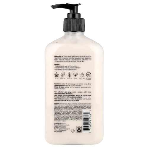 Hempz, увлажняющий растительный крем для тела, оригинальный, 500 мл (17 жидк. унций)