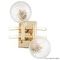 Бра Crystal Lux Luxury AP2 Gold