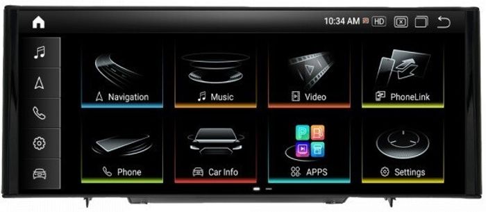 Магнитола для Audi A1 2010-2016 - RDL-8501 монитор 10.25" на Android 14, Быстрая, CarPlay, 4G SIM-слот
