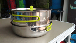 Набор посуды Pinguin Duo steel L