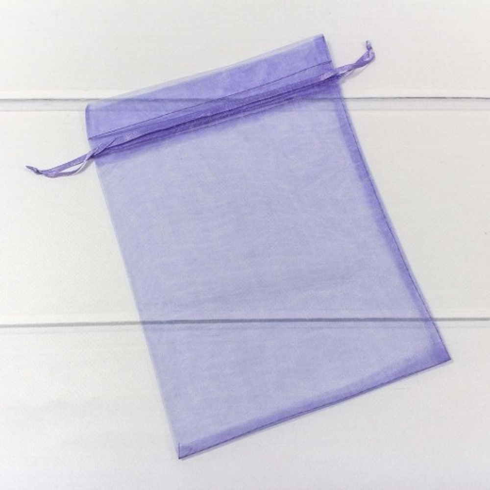 Мешочек 17х23см Органза (Сиреневый)