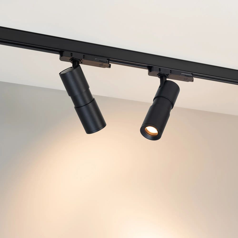 Светильник LGD-ARTEMIS-TRACK-4TR-R55-12W Warm2700 (BK, 8-80 deg, 230V, DALI) (Arlight, IP20 Металл, 5 лет) 060049