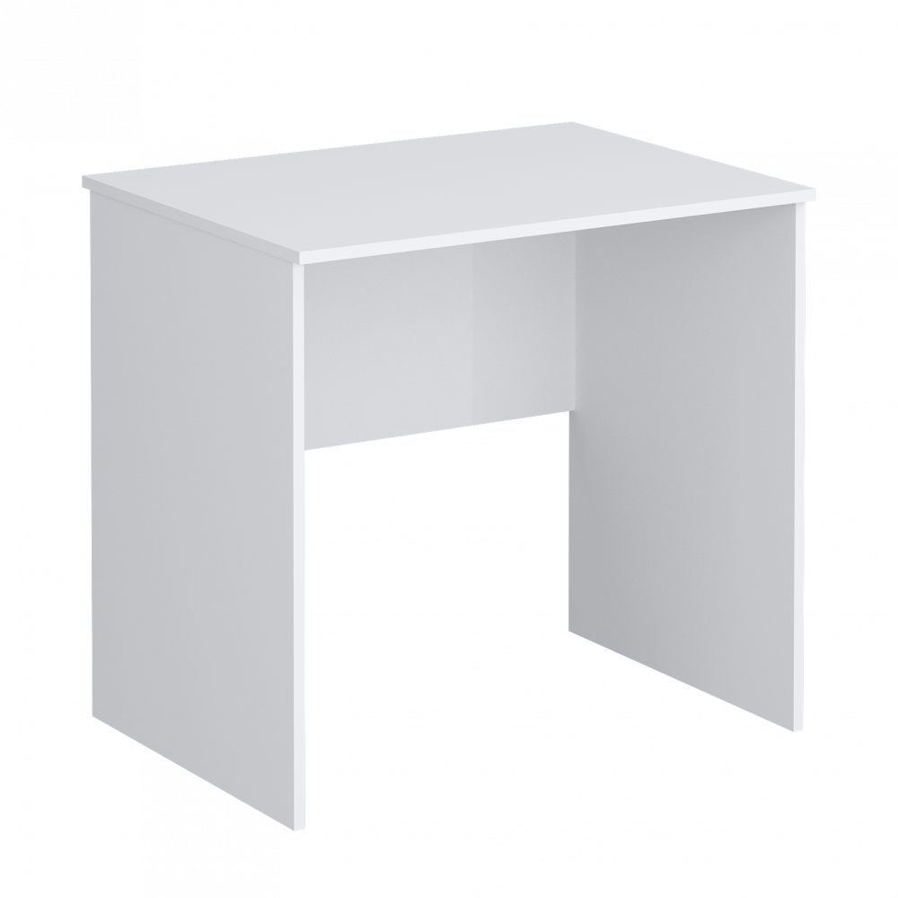 Стол письменный мини Париж Белый (тиснение древесные поры )г Уфа