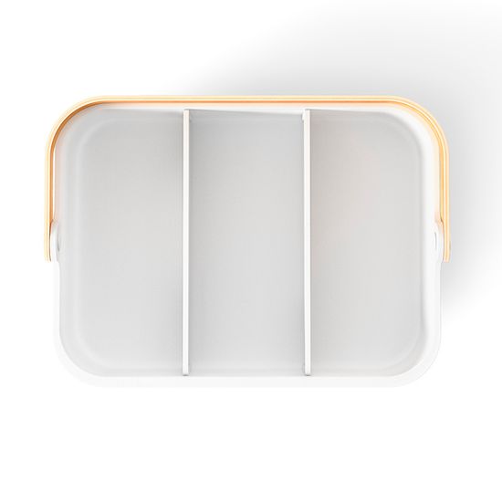 Органайзер bellwood, 37х27 см, белый/натуральное дерево